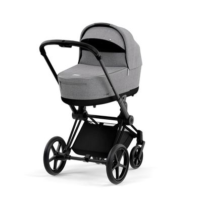 Коляска 2 в 1 Cybex Priam 4.0 Plus Manhattan Grey/ Matt Black