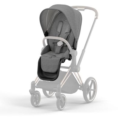 Коляска 2 в 1 Cybex Priam 4.0 Plus Manhattan Grey/ Matt Black