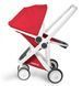 Прогулочная коляска Greentom Upp Reversible White Frame Red