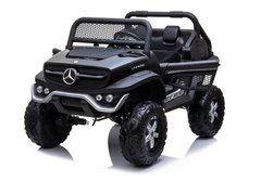 Електромобиль Lean toys Mercedes Unimog 4x4 Black