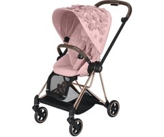 Прогулянкова коляска Cybex Mios 4.0 Simply Flowers Pink light pink / Rose Gold