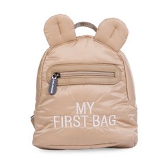 Детский рюкзак Childhome My First Bag Puffered Beige
