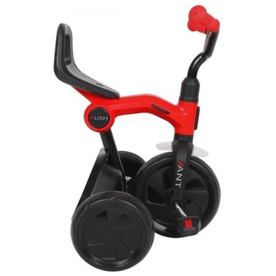 Складной велосипед с родительской ручкой QPlay Ant Plus, цвет Red