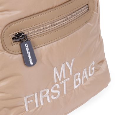 Дитячий рюкзак Childhome My First Bag Puffered Beige