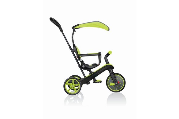 Дитячий велосипед 4 в 1 Globber Explorer Trike Lime Green