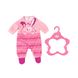 Одяг для ляльки BABY BORN - СТИЛЬНИЙ КОМБІНЕЗОН (рожевий)