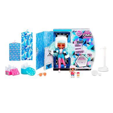 Игровой набор с куклой L.O.L. SURPRISE! серии "O.M.G Winter Chill" &ndash; ЛЕДЯНАЯ ЛЕДИ