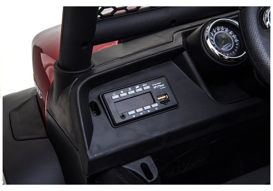 Электромобиль Lean toys Mercedes Unimog 4x4 Red
