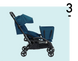 Прогулочная коляска Vidiamo Limo Petrol Blue