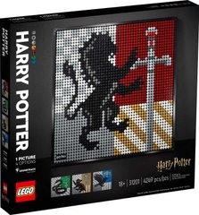 Конструктор LEGO Art Harry Potter Hogwarts Crests