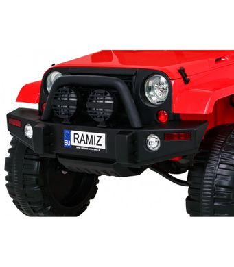 Електромобіль Ramiz Jeep All Terrain Red