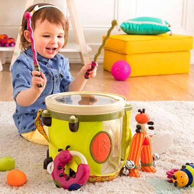 Музыкальная игрушка – ПАРАМ-ПАМ-ПАМ (7 инструментов, в барабане)