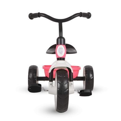 Трехколесный велосипед с родительской ручкой Qplay ELITE Plus Pink