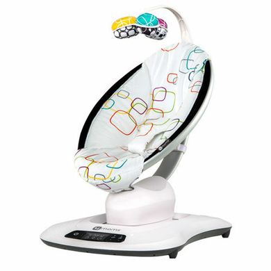 Крісло-гойдалка 4Moms mamaRoo Multicolor Plush